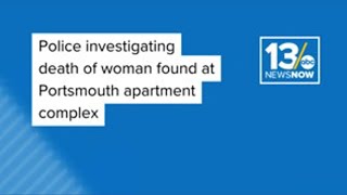 Police investigating death of woman found at Portsmouth apartment complex