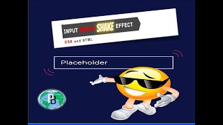 SHAKE on INVALID or ERROR INPUT|CSS Animation |Advance HTML CSS|Programmersbhava|Programmersbhawa