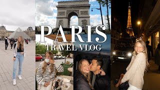 PARIS TRAVEL VLOG | Louvre museum, climbing the Arc De Triomphe, Eiffel tower +