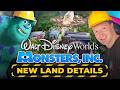 I Walked INSIDE MONSTERS INC LAND Construction Site at Disney World - Disney News