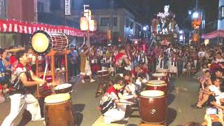 金津祭り2018 古区 二本松太鼓