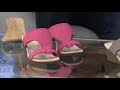 vionic adjustable slide wedge sandals regina on qvc