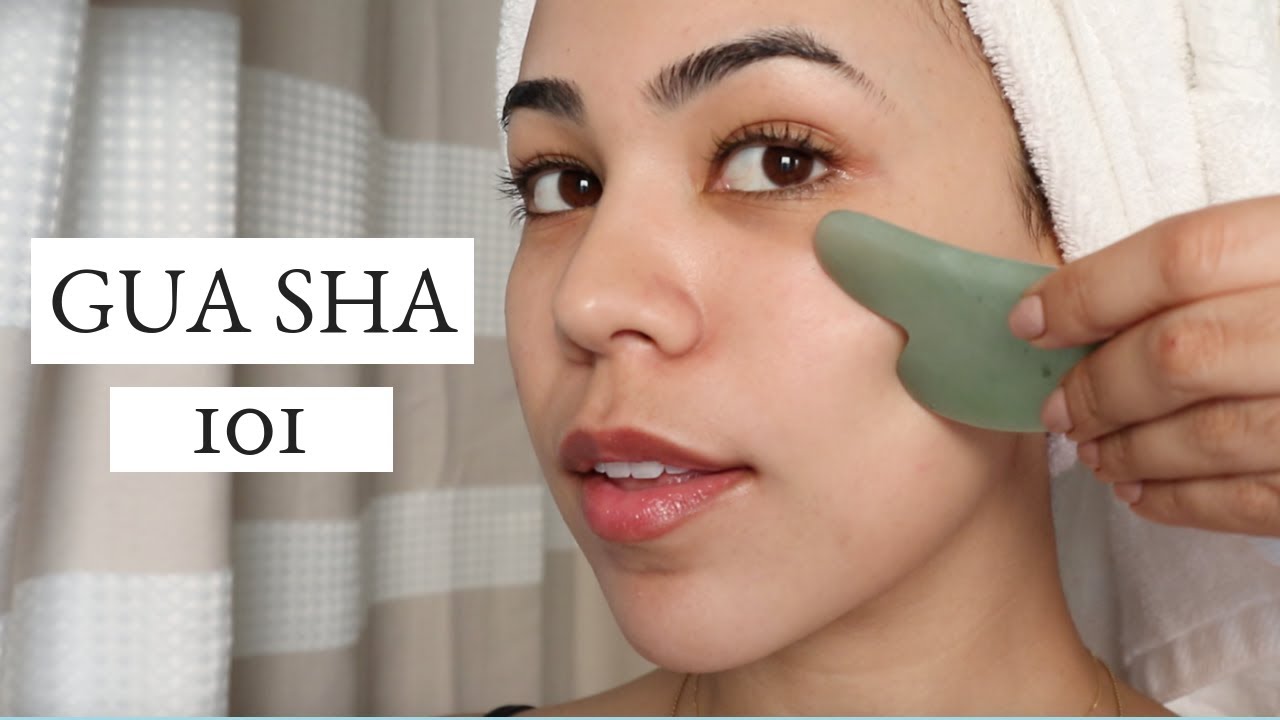 How To: Gua Sha Facial Massage At Home - YouTube