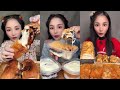 Kwai Dessert ASMR (container cake, eclair, jambon cake...) | Eating Sounds