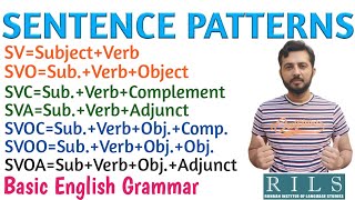 Sentence Patterns | Sentence Structure | Basic English Grammar | RILS The Lingua Expert