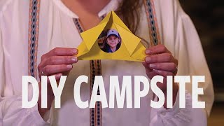 How to make an Origami Tent