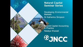 Natural Capital Seminar Series - Finance