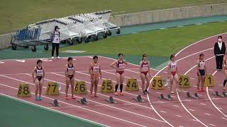 20220529153014宮崎県高校総体女100m決勝 ******3(宮崎工業高)12\