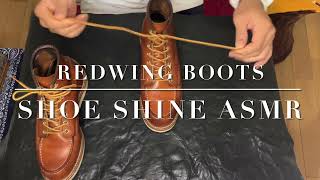 ASMR REDWING 875 Shoe Shine in 10 minutes!