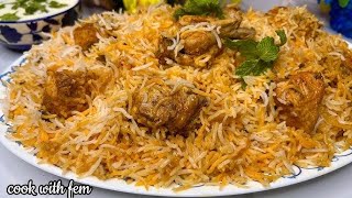 2 KG World famous Chicken dum Hyderabadi Biryani recipe! Delicious flavors  and easy steps   !!!