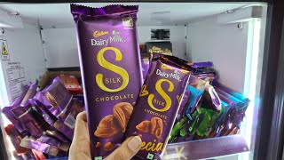 Cadbury Dairy Milk Silk Chocolate🍫😋#chocolate #dairymilk ##shorts #love #Silk #video #viral #new