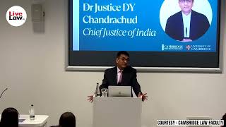 CJI DY Chandrachud's Speech @ Cambridge University : Constitutional Rights &  Structure