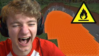 Minecraft’s Lava Ravine Mod is actually funny...