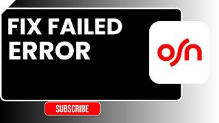 OSN Play Not Working? Here’s the Fix | App Not Loading & Login Issue Solved (2026)