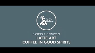 Campionati italiani 2025 Baristi/ Latte Art/Coffe in good spirits/Brewers cup