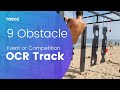 9 Obstacle Track on the beach - TOROZ