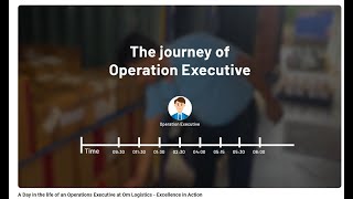 A Day in the life of an Operations Executive at Om Logistics - Excellence in Action