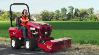 Rotary Sweeper Tractor Attachment for the Steiner 450