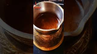 القهوة التركية وسر الوجه بالتفصيل في اقل من دقيقة 💥Turkish coffee secrets!#shorts