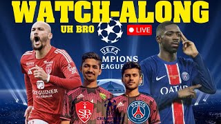 BREST vs PSG LIVE Match \u0026 Score Update | UEFA Champions League 24/25 | UCL Round of 32 | UH Bro