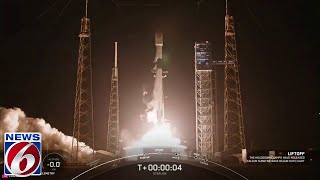 SpaceX Falcon 9 rocket launches from Cape Canaveral Space Force Station