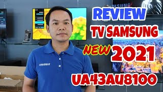 รีวิวทีวีsamsung 2021 EP.1 รุ่น UA43AU8100