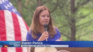 Second Lady Karen Pence Visits Colorado