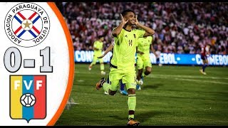Paraguay vs Venezuela (0-1) | Resumen Completo HD | Eliminatorias Rusia 2018