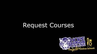 Genius SIS Request Courses Tutorial