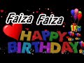 Faiza Happy Birthday Song With Name | Faiza Happy Birthday Song | Happy Birthday Song