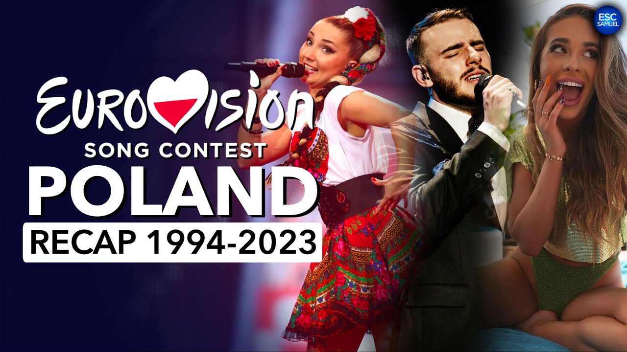 🇵🇱 POLSKA Na Eurowizji 2023 - 1994 | RECAP All Songs (POLAND IN ...