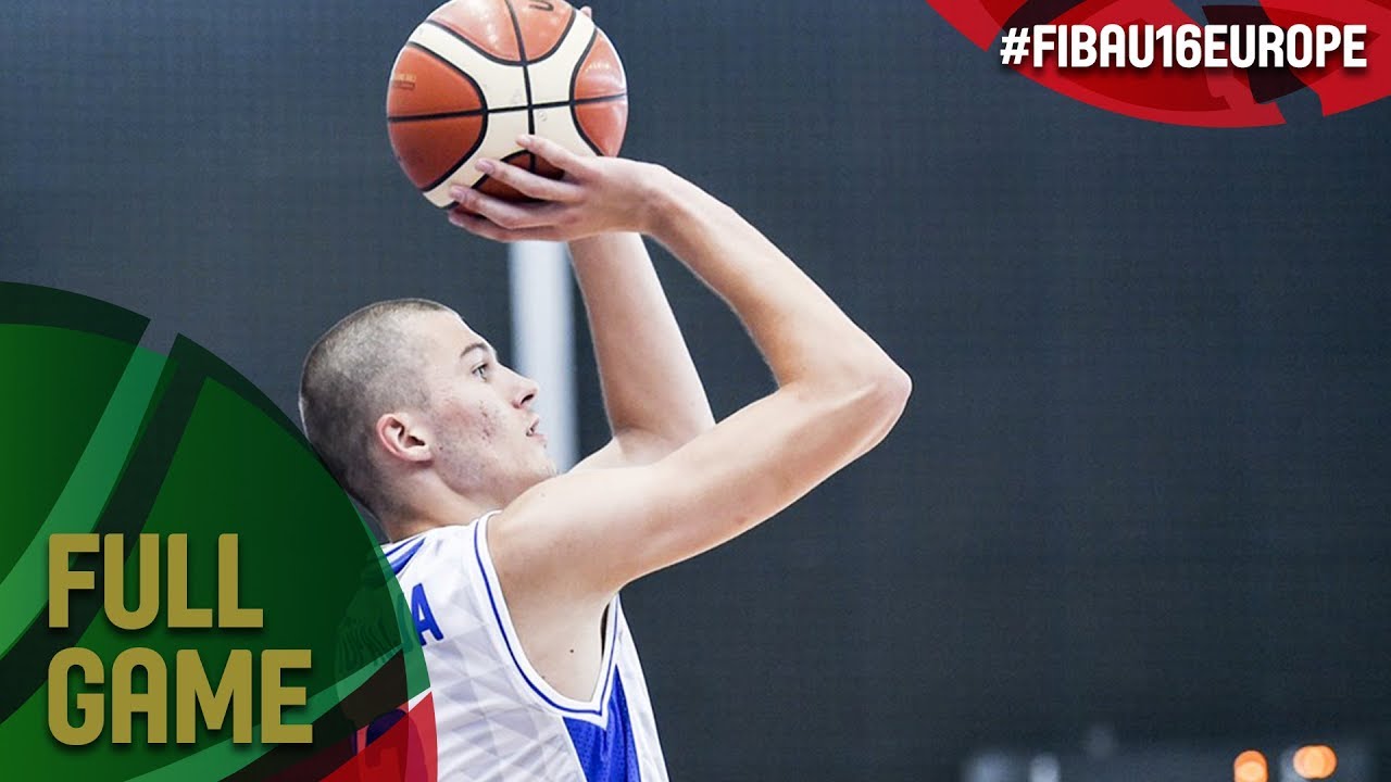 Bosnia And Herzegovina V MKD - Full Game - Class 9-16 - FIBA U16 ...