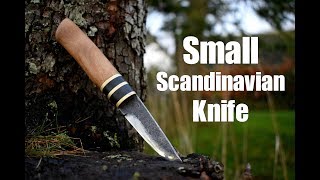 Knife making - Small Forged Scandinavian Knife