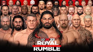 WWE 2K23 - 30 Man Royal Rumble Match!