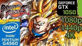 Dragon Ball FighterZ - GTX 1050 2gb - 1080p - 1440p - 4K - g4560 - benchmark