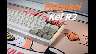 Monokei Kei R2 - Typing Test ASMR