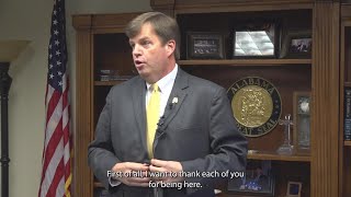 Congressman Dale strong is back in Huntsville give insight into his first two weeks in office