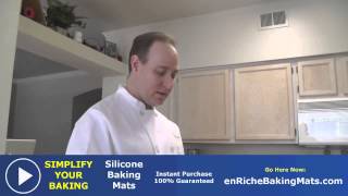 How to Use a Silicone Baking Mat, a Non Stick Cookware for Half Sheet Pan Kitchen Bakeware