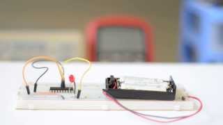 First steps with microcontrollers - blinking LED