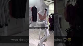 who designs those mannequins | #shorts #funny #funnyvideo #shortsfeed #viral #trending #memes