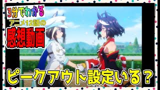 【ゆっくりウマ娘】3分でわかる最近のウマ娘に感想をいうだけの動画　アニメ3期12話ver.　ディスあり【biimシステム】