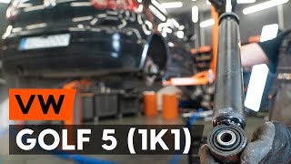 Kako zamenjati zadnji amortizer na VW GOLF 5 (1K1) [VODIČ AUTODOC]