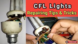 How to Repairing CFL Bulb in Home | CFL Bulb Easy Repairing Tips and Tricks Full Details in Hindi