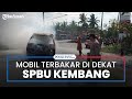 Mobil Espass Terbakar di Dekat SPBU Kembang Jepara, Baru Isi BBM, Sopir Alami Luka Bakar