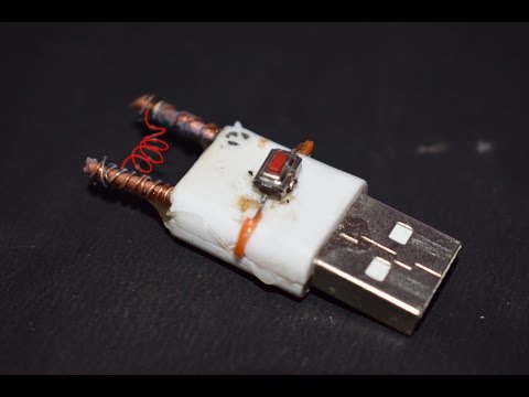 How to Make USB Electric Lighter || Life Hacks 2017 How to Make USB Electric Lighter || Life Hacks 2017