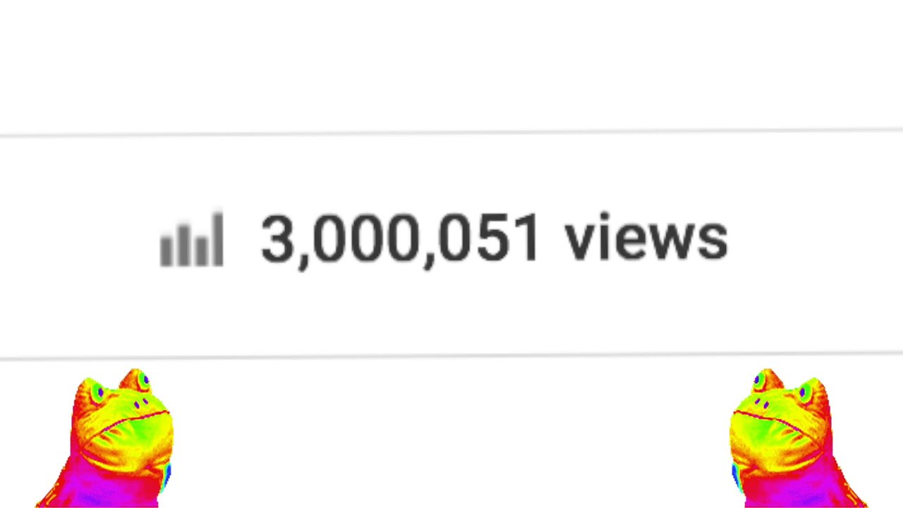 3 Million Views Youtube
