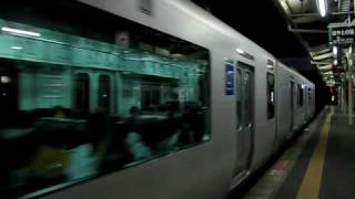 2009/7/11　普通列車(817系)発車@鹿児島中央駅