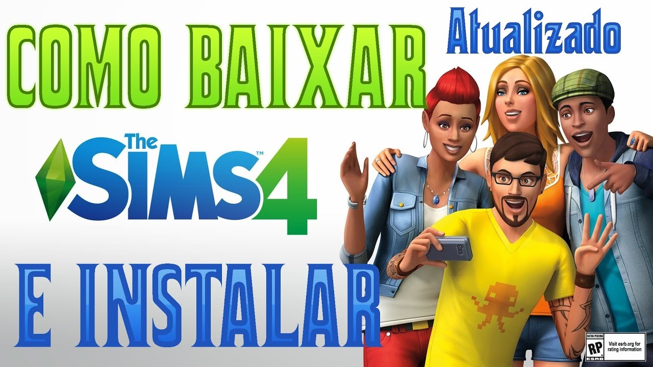 Como Baixar E Instalar The Sims 4 Deluxe + Todas As DLCs PT-BR ...