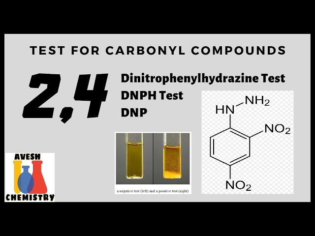 2 4 Dinitrophenylhydrazine Dnp Tests For Aldehydes And 58 Off