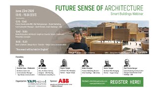 Future Sense of Architecture - Smart Buildings Webinar
